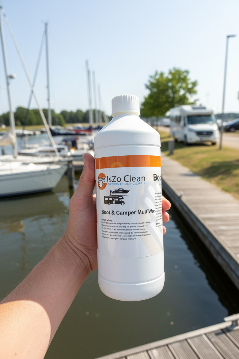 IsZo Clean Boot & Camper lifestyle productfoto